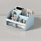 Desktop Storage Box White/Blue/Pink Paper Boxes Type Other Blue