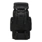 80L Military Tactical Backpack Waterproof Fishing Bag Multifunctional Bag for Adults Outdoor Sports Climbing Camping Black