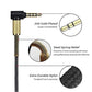 2.5mm to 3.5mm Headphone Cable for Momentum Over Ear 1/2/3 Headphone Cord Durable Wire with Volume Control and Microphone