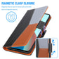 Compatible with Samsung Galaxy A22 4G Case Magnetic Black Three-color Stitching Samsung