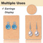 Earring Display Cards 480pcs with Plastic Bag Jewelry Packaging for Necklace Compatible with Oral-B Braun Philips