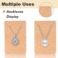 Earring Display Cards 480pcs with Plastic Bag Jewelry Packaging for Necklace Compatible with Oral-B Braun Philips