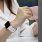 Compatible with Apple Watch Bands Series 8 7 6 5 4 3 Ultra SE 42mm 44mm 45mm, 3-Pack Black White Gray