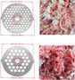 7 Piece Stainless Steel Meat Grinder Plates & Blades for Food Chopper & Meat Grinder