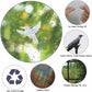 54 Pieces Birds Static Window Clings Anti Collision Window Decals for Bird Strikes, Glass Door Window Stickers, Stop Birds Flying into Windows, Hummingbird Style