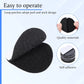 12 Pairs Round Self Adhesive Hook and Loop Tape, 2 Inch Black Nylon Self Adhesive Dots Double-Sided Adhesive Strip Heavy-Weight Industrial Strength Sticky Tape for Home Car Office Wall Decoration