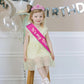 Hot Pink Birthday Headband & Crown - Happy Birthday Princess Tiara for Women & Girls - Party Decorations
