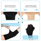 4 Pairs Slimming Arm Shaper and Thigh Slimmers Set, Elastic Compression Arm Shapers Upper Arm Sleeve Slimming Thigh Sleeves Thigh Wraps Slim for Women