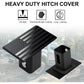 Tow Hitch Cover, Heavy American Flag Metal Trailer Hitch Cover for 2 Inch Receivers, Ideal for Truck Accessories with 5/8-Inch Pin Diameter Trailer Hitch Lock
