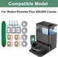 16-Piece Replacement Parts Kit for IRobot Roomba 505/405 Combo Robot Vacuum Cleaner, Main Brush ×1, Side Brushes ×4, HEPA Filters ×3, Cleaning Cloths ×4, Dust Bags ×4