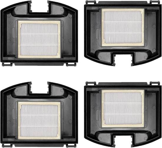 4 Pack HEPA Filters for Shark RV2310 Matrix Robot Vacuum Cleaner, Washable Filter Replacement Accessories