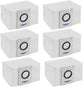 Dust Bags Spare Part for Ecovacs Deebot X1 X1 Plus T10 T10 Plus Robot Vacuum Cleaner Replacement Dust Garbage Bag Accessories (6 Pcs)