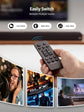 Universal Soundbar Remote Control Replacement for Polk Audio Signa S1, S2, S3, S4 Ultra-Slim Sound Bar, RE6214-1 RE62141