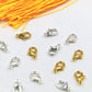 50 Pieces Stainless Steel Lobster Claw Clasps, Silver & Gold Bracelet Necklace Clasps Findings for DIY Jewelry Making(21x12mm)