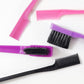 24PCS Hair Edge Brush, Double Sided Edge Control Hair Comb Eyebrow Brush Smooth Comb Grooming (8Colors)