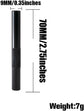 Portable Mini Straw Dispenser - Reusable Small Metal Straw Tube Drinking Set for Kitchen Outdoor Camping Travel Silver 2.24