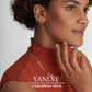Small Gold Hoop Earrings Set of 3 - Plated 14K Real Gold Hoops for Women - Hypoallergenic, Mini, Non-Tarnish, Stack, Cartilage Hoops Gold