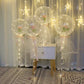 25 Pack Bobo Balloons, 24 Inch Clear Bobo Balloons, DIY Transparent Bubble Balloon for Wedding, Christmas, Birthday Party Decoration