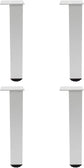 4 Pack Adjustable Furniture Legs, 300mm/12&