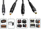 Solar Panel Connectors Compatible with M-C-4 Solar Connectors to DC Extension Cable 16AWG with DC 5.5mmx2.1mm, DC3.5x1.35mm,DC5.5x2.5mm and DC8mm Adapter for Portable Power Station Solar Generators