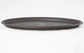 Oval Plastic Brown Humidity/Drip Tray for Bonsai Tree & House Indoor Plant - Outside Dimension 12.5"x 8.75"x 0.5"- (1023)