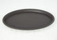 Oval Plastic Brown Humidity/Drip Tray for Bonsai Tree & House Indoor Plant - Outside Dimension 12.5"x 8.75"x 0.5"- (1023)