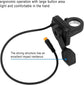 Thumb Throttle Waterproof Controls The Accelerator Compatible with Kaabo Wolf Warrior/King GT Pro Electric Scooter Replacement Accessories, Black