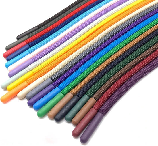 Drawstring Cords Replacement with Easy Threaders Drawstring Cord Replacement Cording for Sweatpants Shorts Hoodies Pants Jackets Coats (Dark Brown)