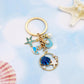 Ocean Keychain Adorable Sea Animal Charms Perfect for Beach Lovers, Travel Enthusiast Ideal for Backpacks