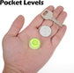 Small Circular Bubble Levels,6Pcs 0.98x0.39inch Levels Measuring Layout Tools Standards for Workshop Camera Tripod Turntable Automount Telescope