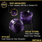 Organic Stone Amethyst Double Flared Saddle Ear Gauge Double Flare plugs Stretcher Lobe Earring Piercing Jewelry Choose Sizes  2pcs-00g (10mm)-Stone    2pcs-00g (10mm)-Stone