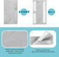 40 Pack Nasal Cannula Ear Cushions Soft Oxygen Covers Tubing Ear Pads Comfort Cannula Wrap for Oxygen Users to Prevent Cheek Indentation Discomfort