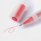 Gel Ink Ballpoint Pens 0.38mm Set of 9 Pack (5 Black 2 Blue 2 Red) Red-2