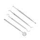Dentist Stainless Steel Tartar Remover Set of 4