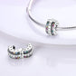 925 Sterling Silver Clip Charms Safety Chain Charm Silicone Stopper Bead Fit Jewelry Making For Bracelet T Diy PTC512