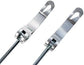 MTB Quick Release Skewer 145mm/180mm Front Rear Wheel Hub Axle QR Clamp Bolt Lever Pair Silver Compatible with Mountain and Road Bike