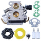 Compatible with Throttle Hose Kit Compatible with Husqvarna 135 140 435 435E 440 440E Jonsered CS410