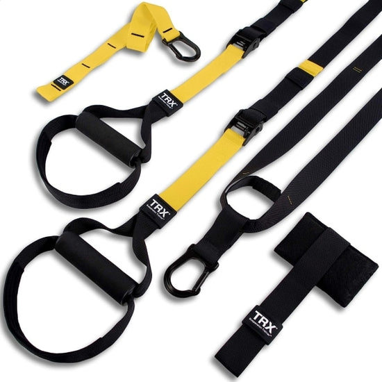 TRX All-in-One Suspension Trainer - Home gym system for the experienced gym enthusiast, including access to TRX Training Club-WELLNGS