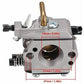 New Carburetor Compatible with STIHL 024 026 024AV 024S MS240 MS260 Pro Chainsaw, Replaces WT-194, WT-194-1, 1121 120 0611, with Air Filter Buffer