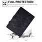 Compatible with Samsung Galaxy Tab A 10.1 2016 T580 T585 Shockproof Case Black Pu Leather Butterfly Floral Pattern Samsung