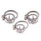 Stainless Steel Male Chastity Cage with 50mm Ring