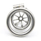 Stainless Steel Male Chastity Cage with 50mm Ring