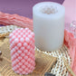 Candle mold, 3D cylindrical molds, geometric modern mold, candle making molds, DIY mold, molds for di_max