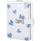 A5 Creative Password Journal with Lock, PU Leather Diary with Combination Lock Password Diary for Notebook Locking Time Book (Style 1)