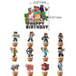 Minecraft themed birthday party balloons banner cake decorations — max