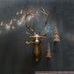 Frankie Stag Animal Resin Hanging Ornament Wall Art Gift