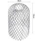 4-pack expandable metal gutter filter screens, leaf strainers, gutter and downspout guards - max