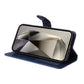 Compatible with Samsung S25 Ultra PU Leather Wallet Case Blue Samsung Multiple Colors