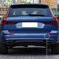 Volvo XC60 2018-2023 Towbar Cover Maple Brown ABS OEM Fit Replacement Rear Bumper Compatible