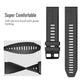 Silicone Strap for Garmin Fenix 7X 7 Pro Solar 6X 6 Sapphire 5 5X Plus 3 3HR Epix Compatible with Garmin QuickFit 22mm 26mm Army Green Watch Band